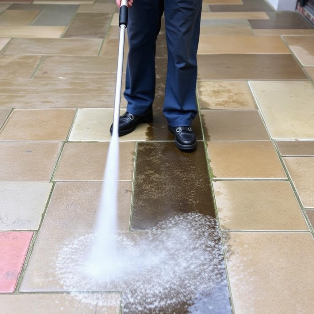 Hard surfaces and cleaning
