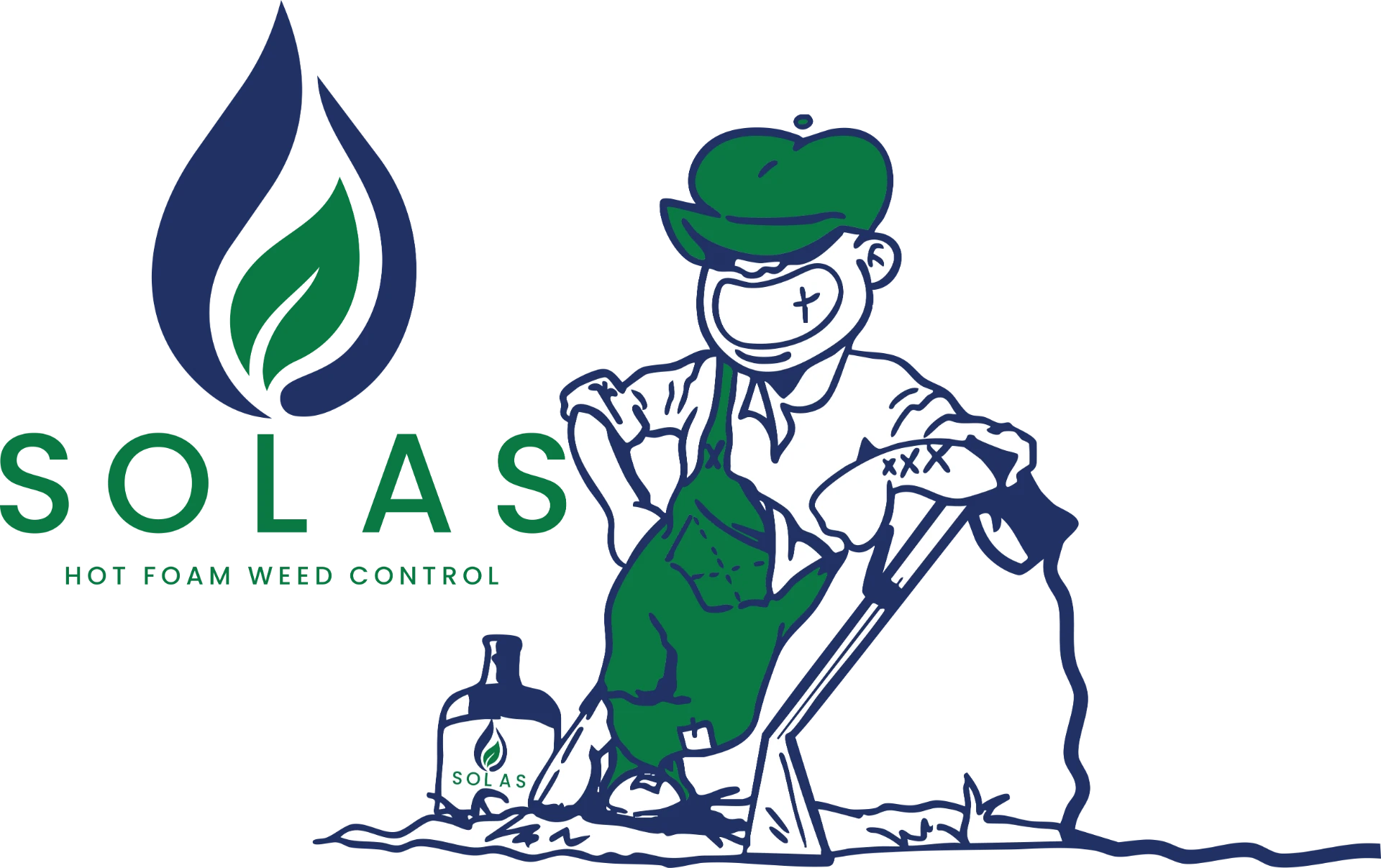Solas Foam concentrate product label